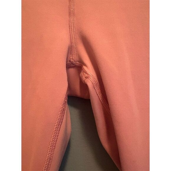 Athleta Women's Capri Leggings S Pink Stash Pocket Activewear - Picture 3 of 7